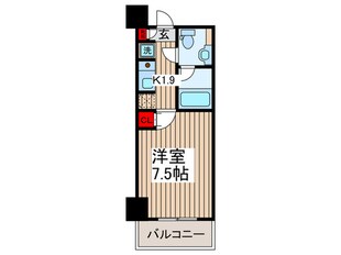 MFPRコート木場公園の物件間取画像